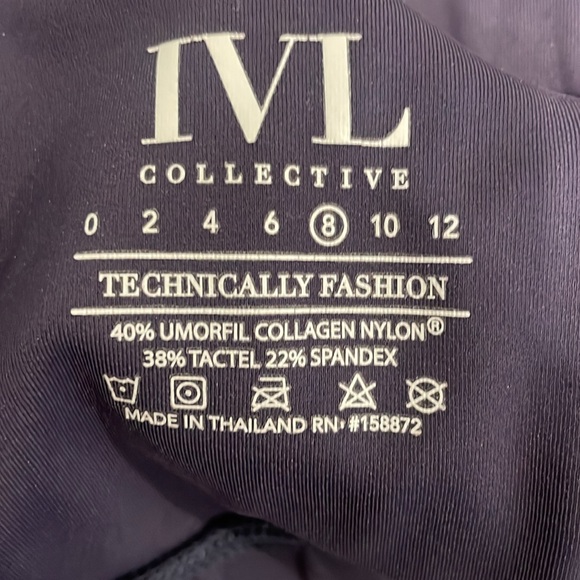 IVL collective sports bra navy blue size 8 - Picture 5 of 5